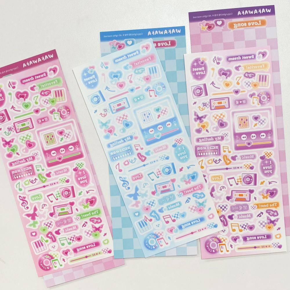 SCRAPBOOK Music Decorative STI - огляд і ціна Glitter Vinyl Roll