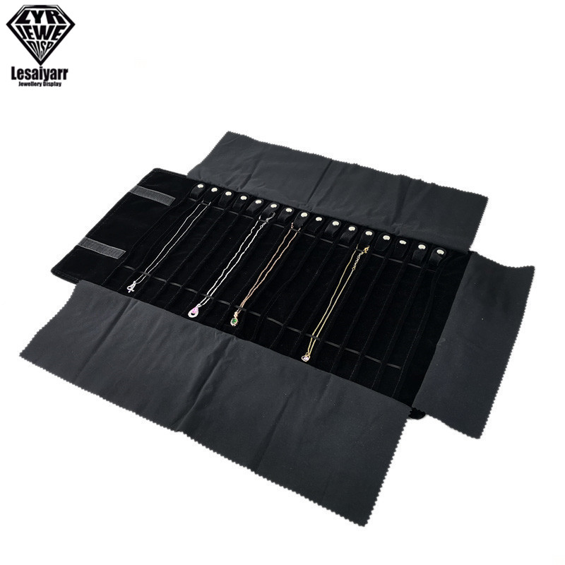 Travel Jewelry Organizer Roll  - огляд і ціна Velvet Ribbon Roll
