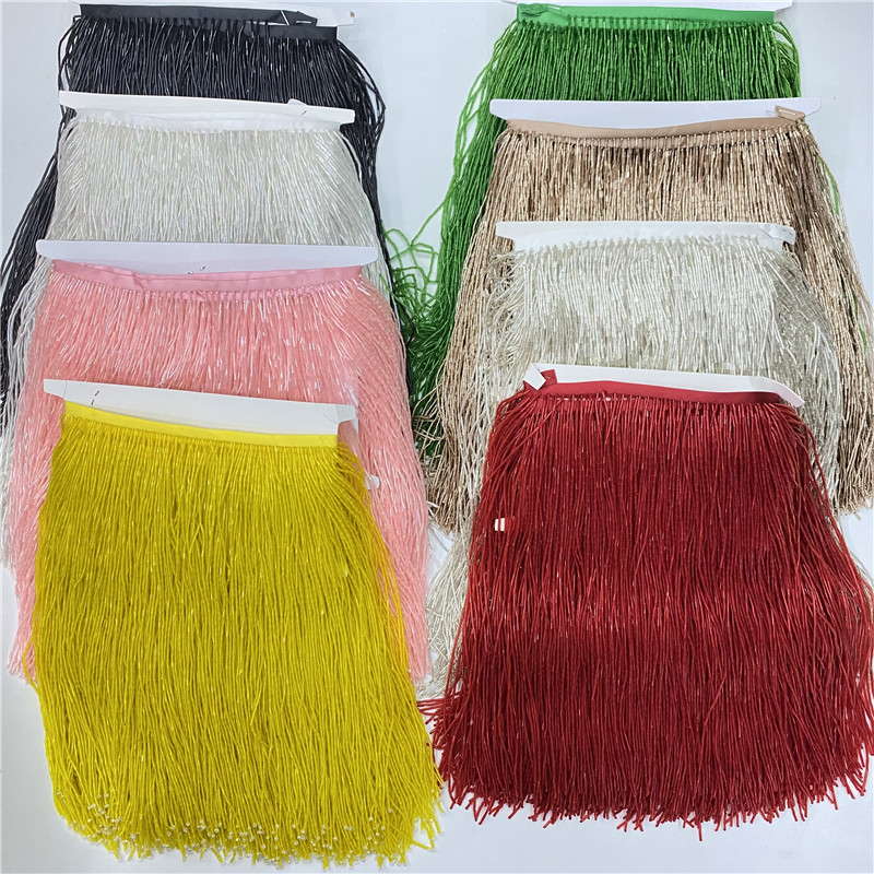 2metros/lot 30cm Wide High Qua - огляд і ціна Beaded Trim Fringe