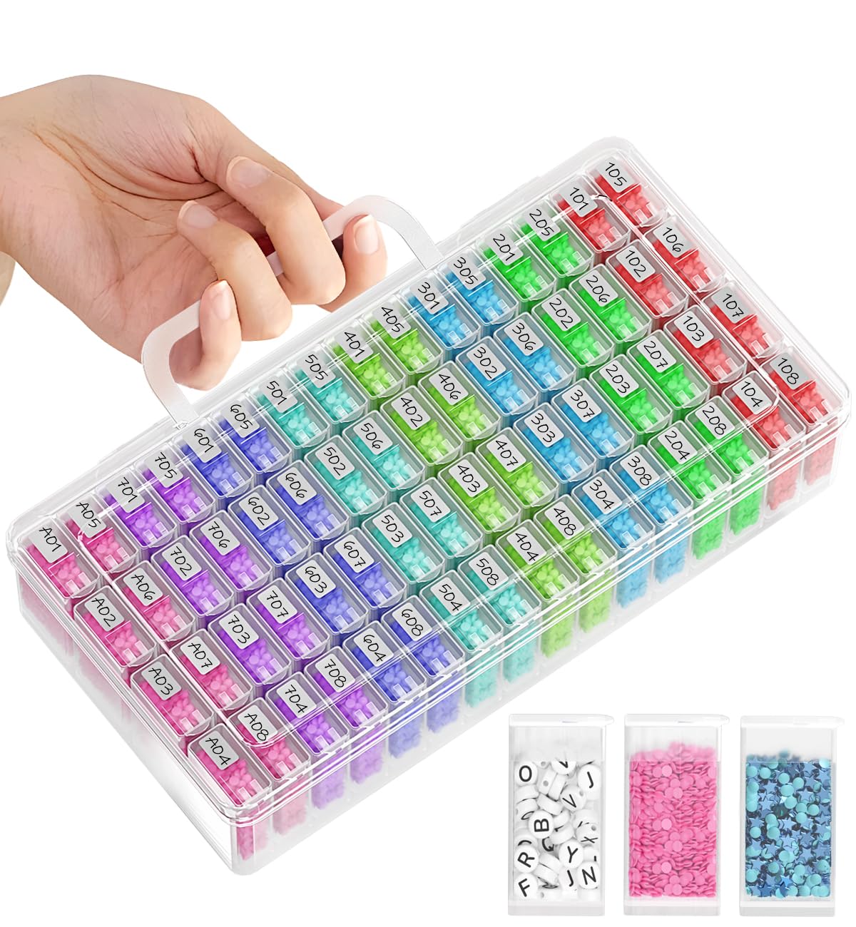 5D DIY Diamond Painting Tools  - огляд і ціна Craft Embellishment Storage