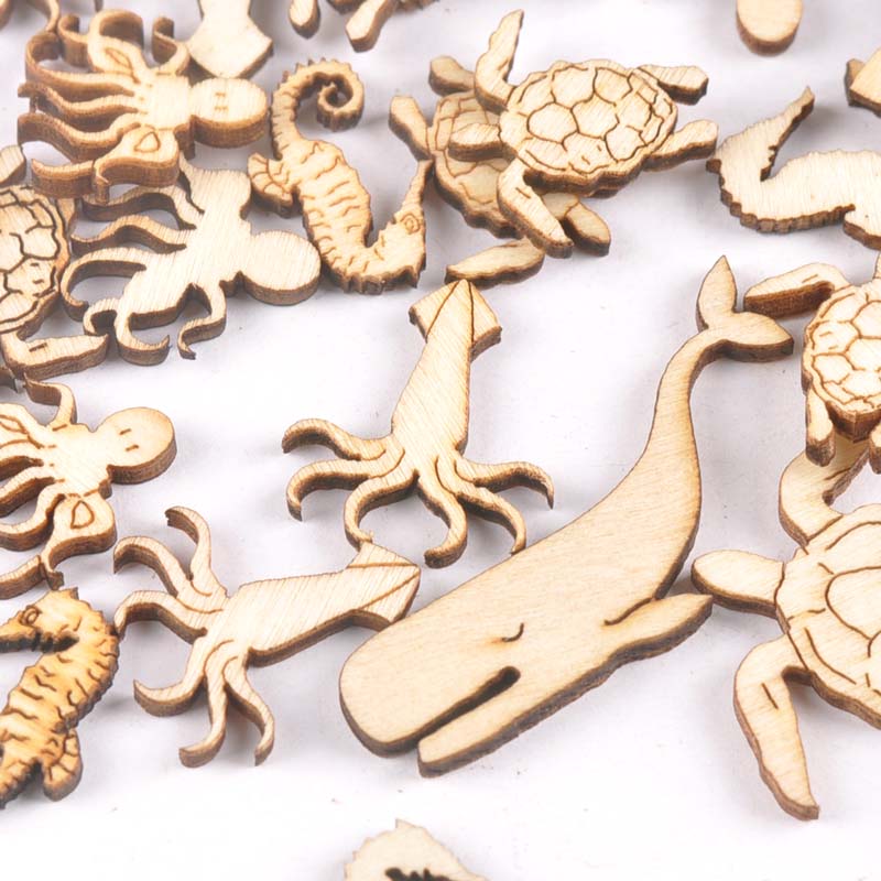 20Pcs 25-40mm Sea Turtle/horse - огляд і ціна Embellish Craft