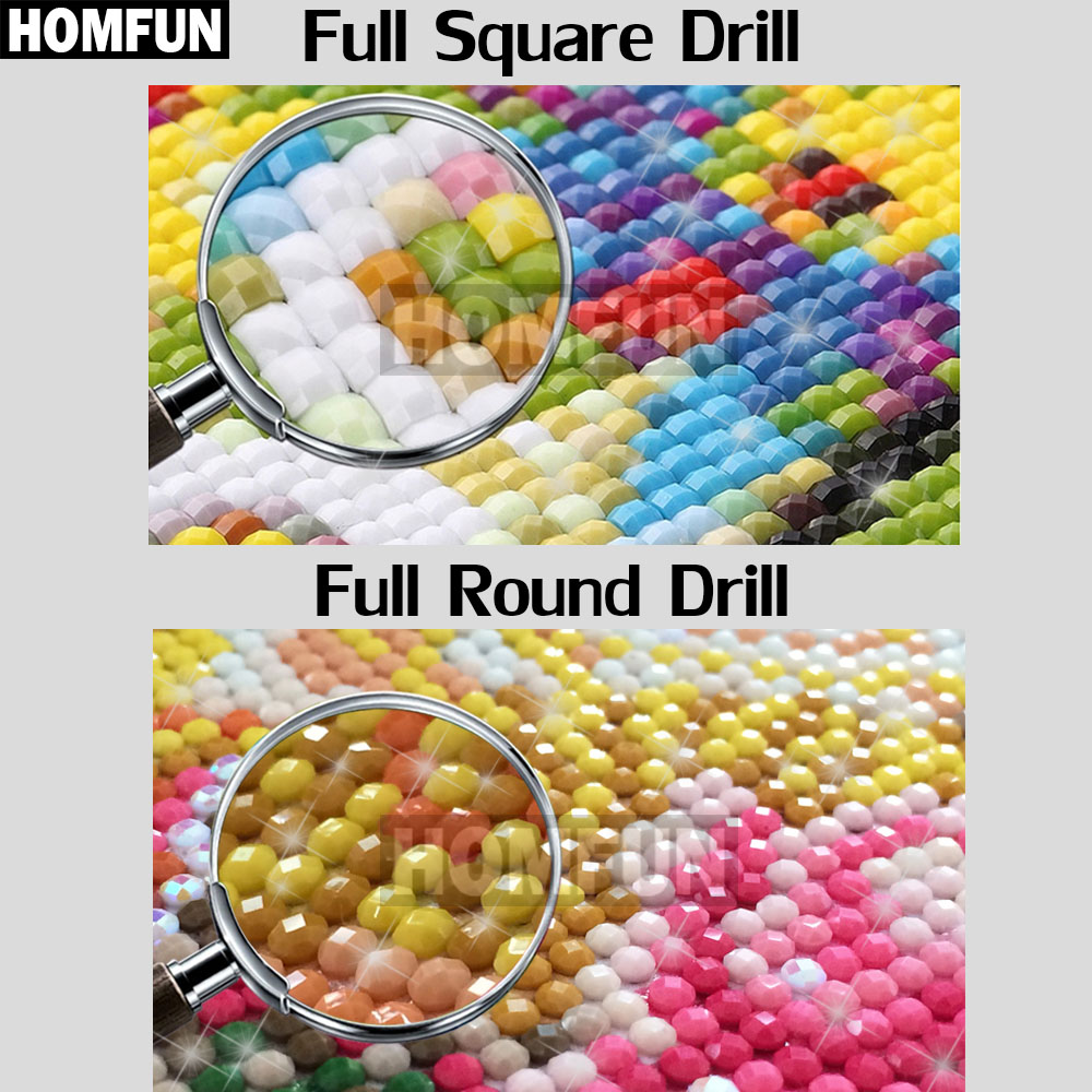 HOMFUN Diamond Painting Photos - огляд і ціна Craft Embellishment Storage