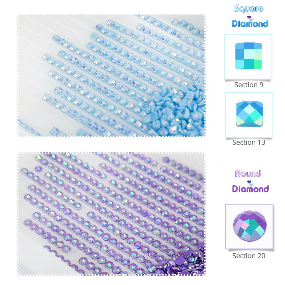 AB Diamond Painting Cartoon Pr - огляд і ціна Craft Embellishment Storage