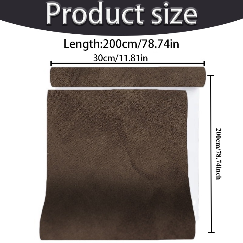 30x200cm Self Adhesive Suede F - огляд і ціна Velvet Ribbon Roll
