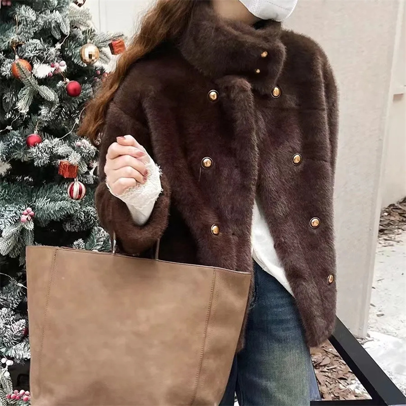 Mink Velvet Coat Female 2026 A - огляд і ціна Velvet Ribbon Roll