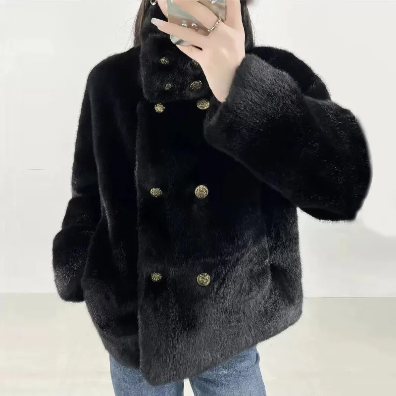Mink Velvet Coat Female 2026 A - огляд і ціна Velvet Ribbon Roll