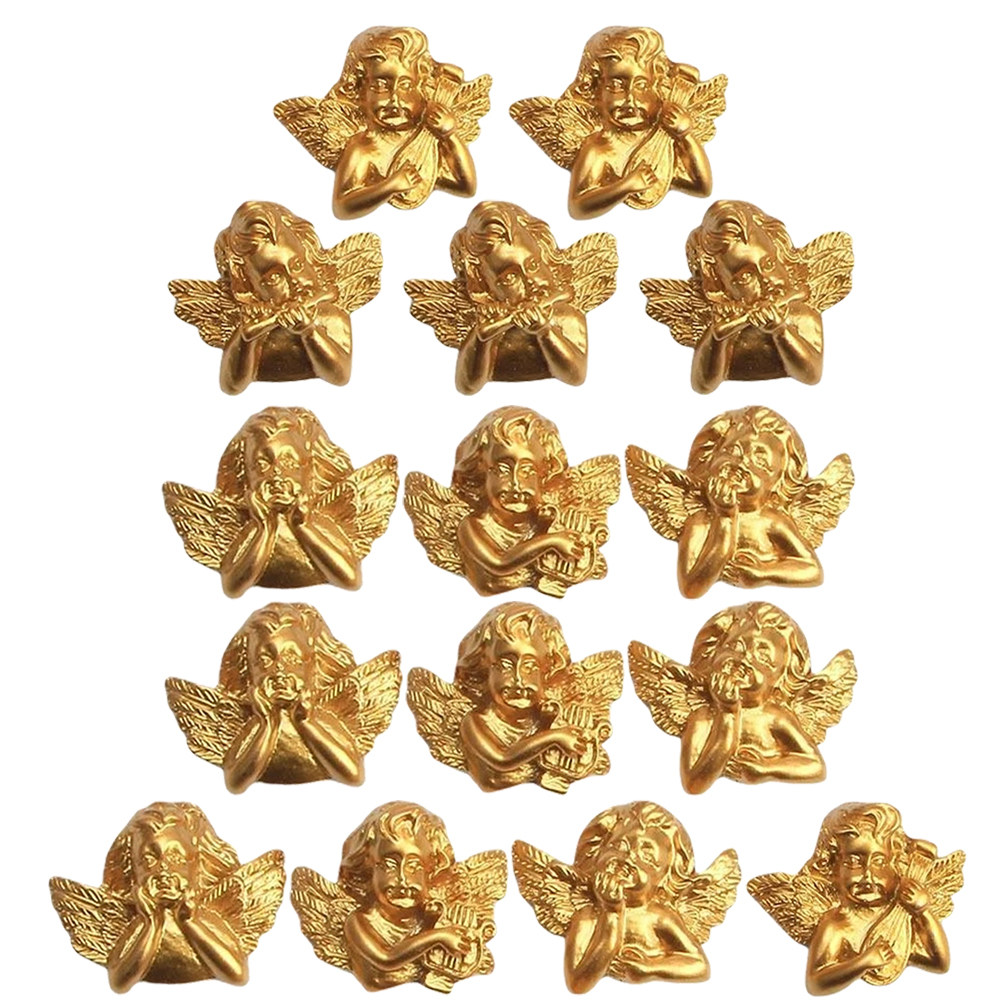 15pcs Resin Angel Accessories  - огляд і ціна Craft Embellishment