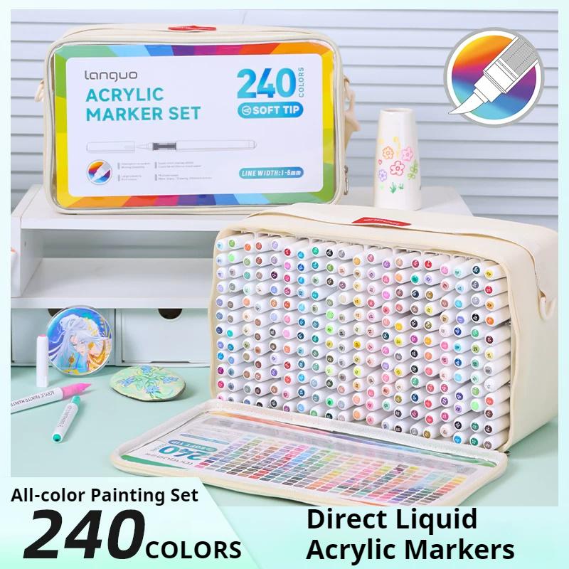 LANGUO 240 Colors Direct Liqui - огляд і ціна Copic Marker Sketch
