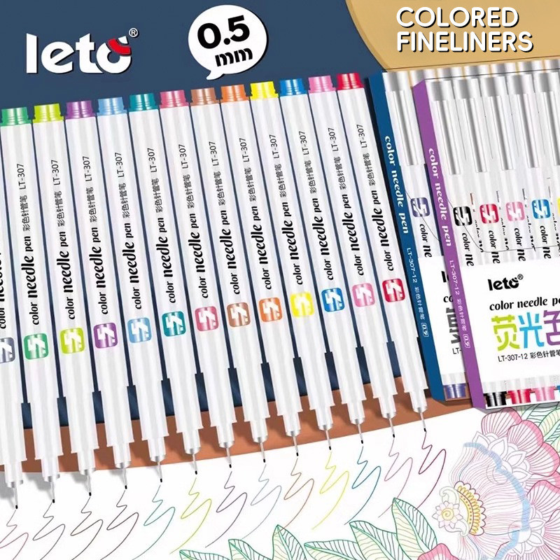 Fine liner Needle Pen 12pcs Se - огляд і ціна Copic Marker Sketch