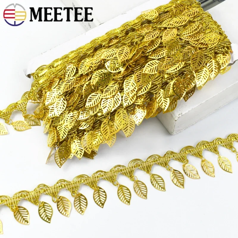 4/9Yards 3-5.5cm Sequin Tassel - огляд і ціна Fringe Ribbon Sewing