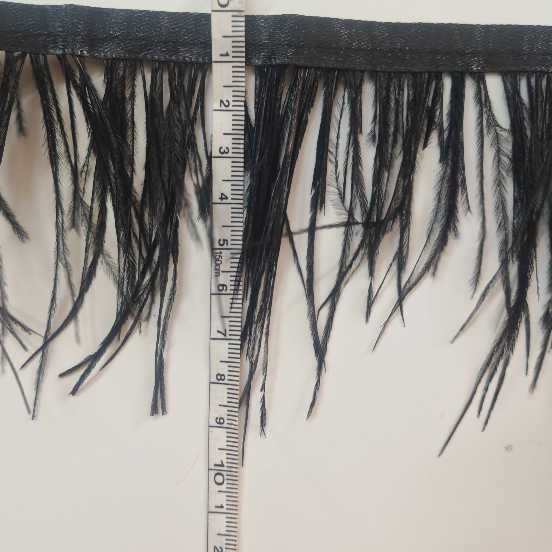 Black Ostrich Feather Fringe T - огляд і ціна Fringe Ribbon Sewing