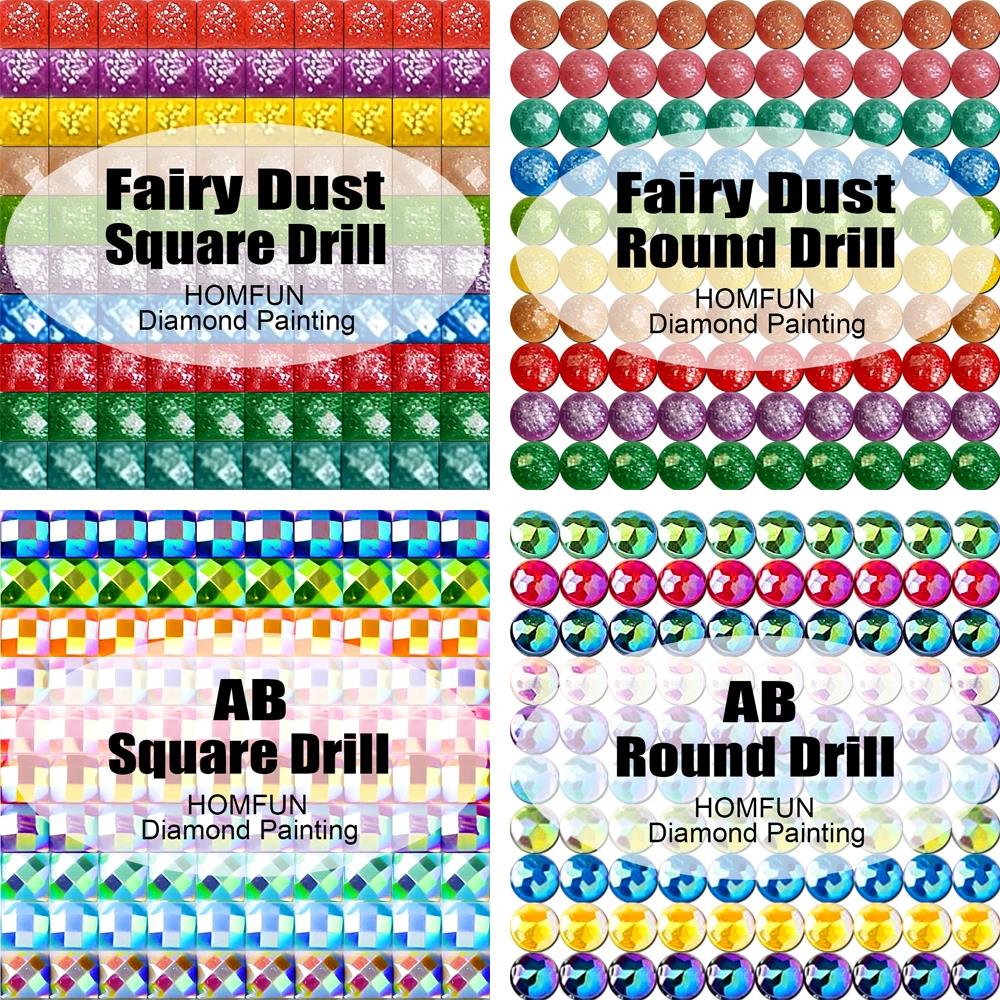 HOMFUN Fairy Dust AB Rhineston - огляд і ціна Craft Embellishment Storage