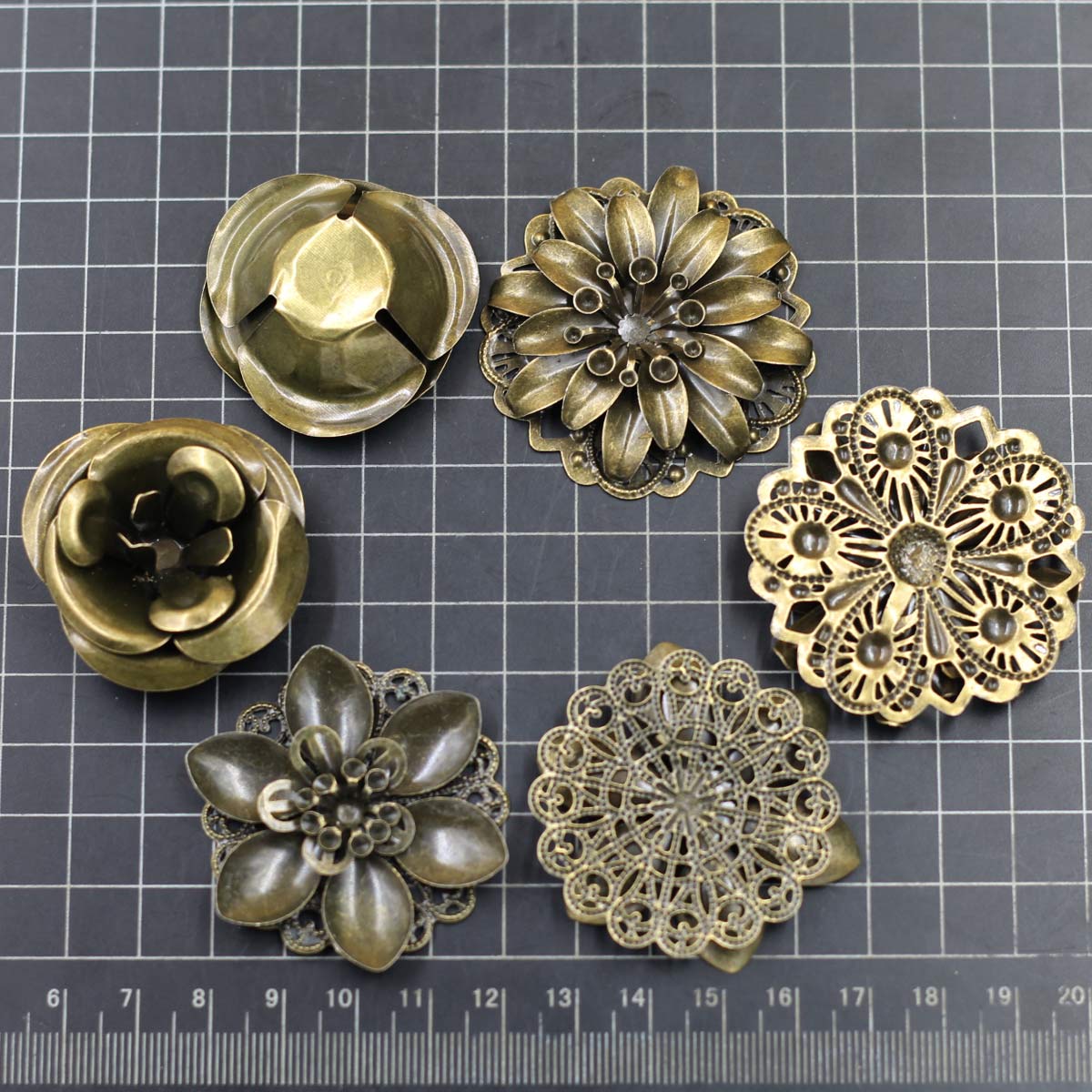 6Pcs Embellishments Combinatio - огляд і ціна Craft Embellishment