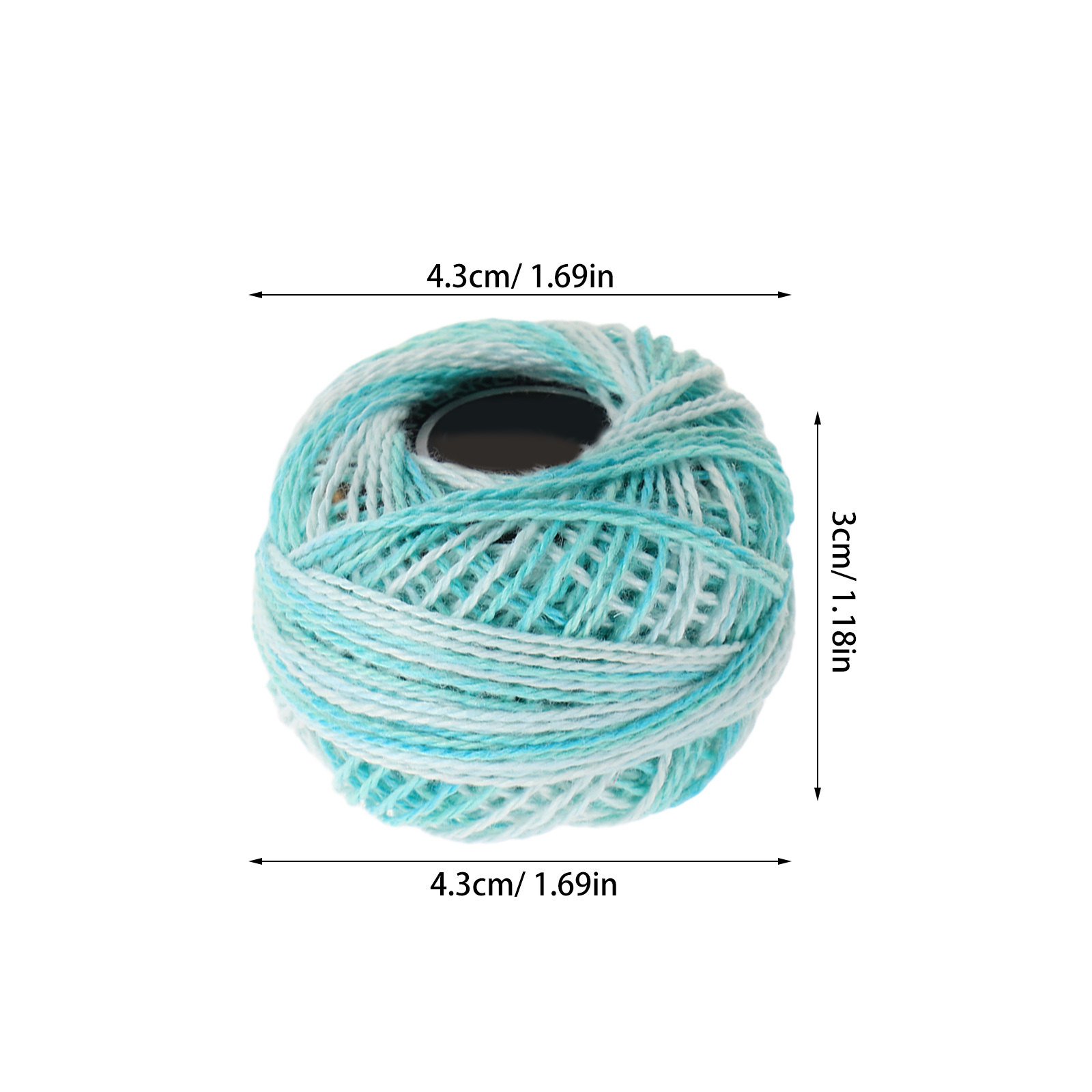 12Pcs Colorful Cotton Embroide - огляд і ціна Embroidery Craft