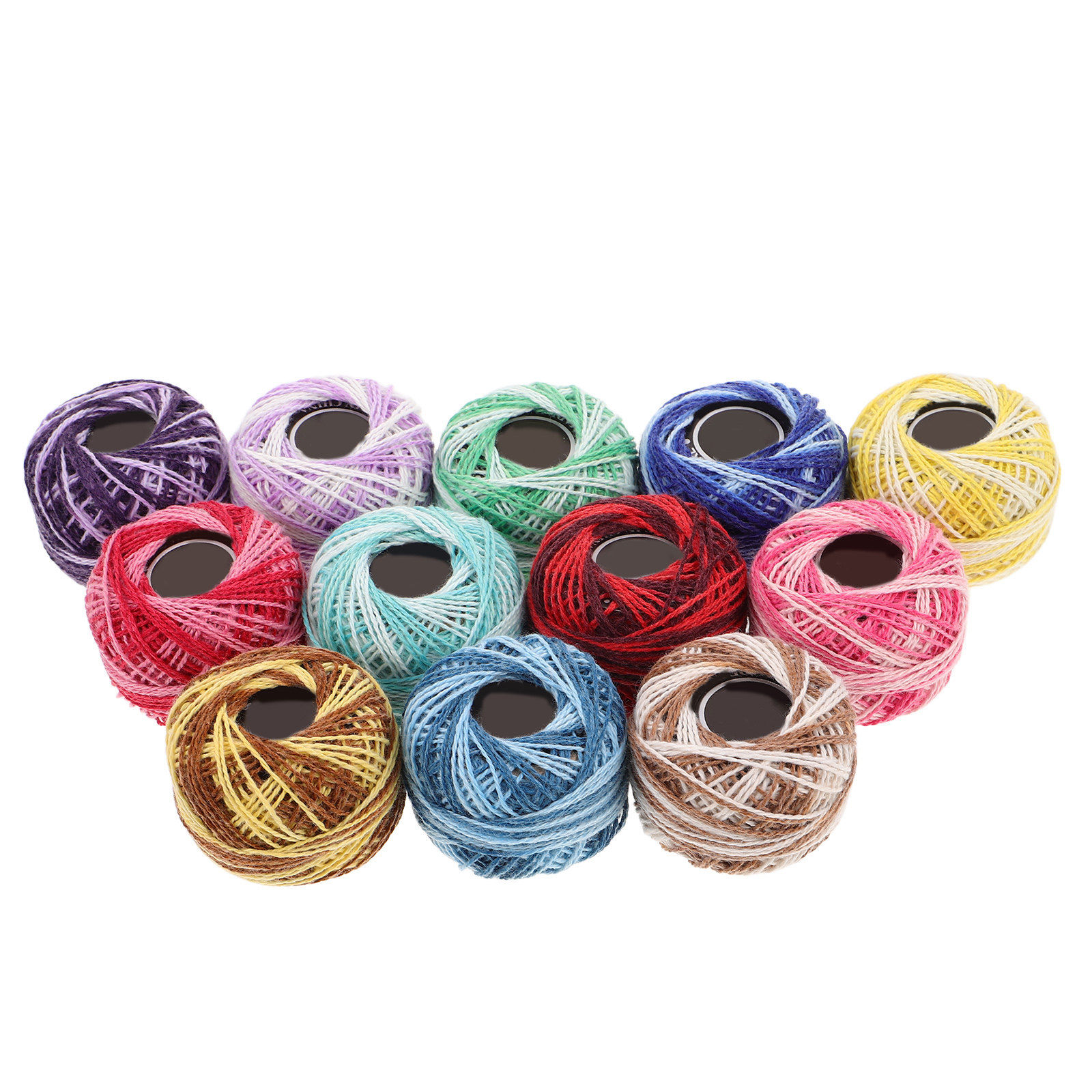 12Pcs Colorful Cotton Embroide - огляд і ціна Embroidery Craft