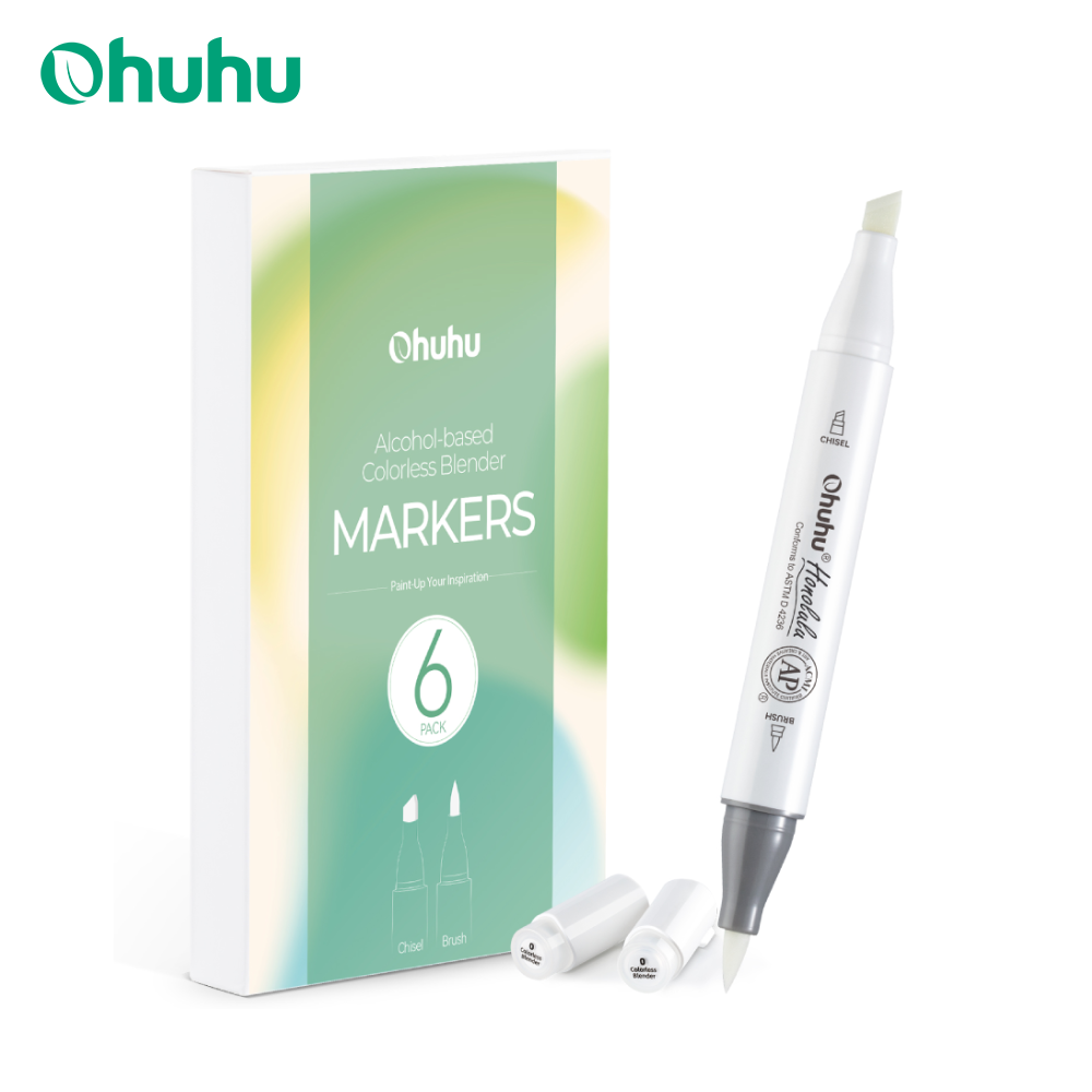 Ohuhu Honolulu Colorless Blend - огляд і ціна Copic Marker Sketch