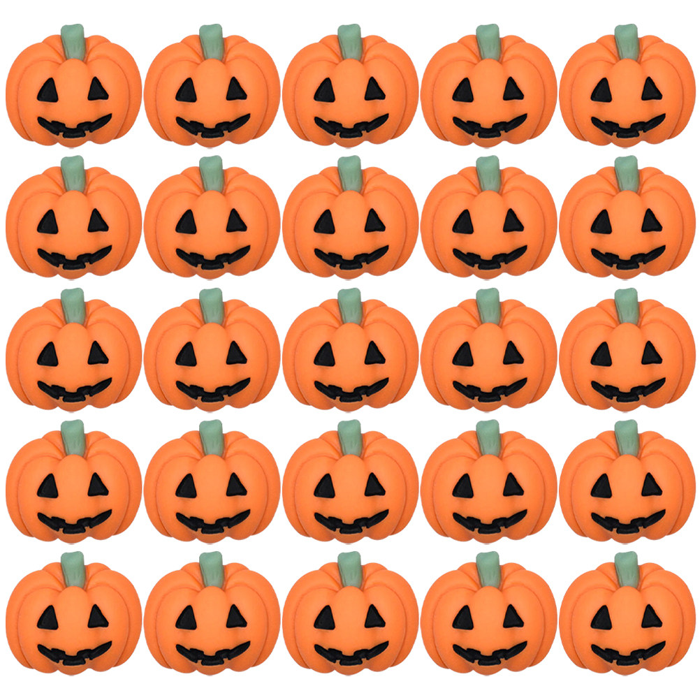 50Pcs Mini Resin Pumpkin Charm - огляд і ціна Craft Embellishment