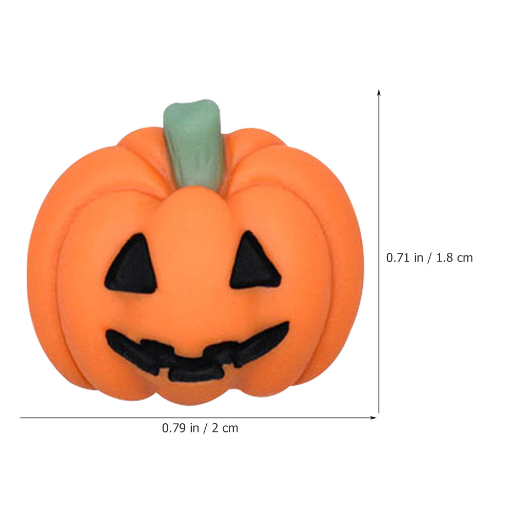 50Pcs Mini Resin Pumpkin Charm - огляд і ціна Craft Embellishment